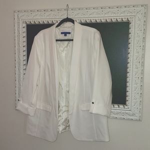 Apt. 9 White Boyfriend Blazer